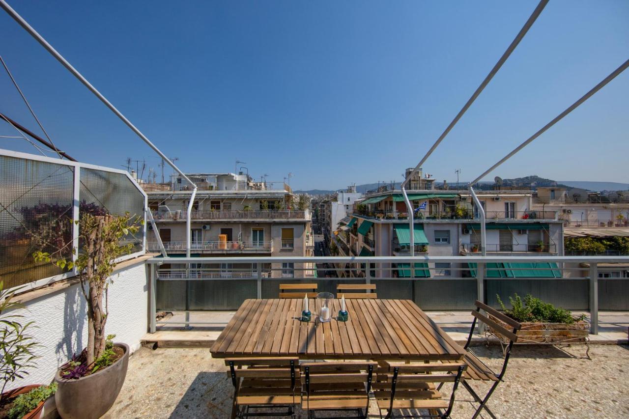 Amazing Penthouse In Athens City Center Esterno foto