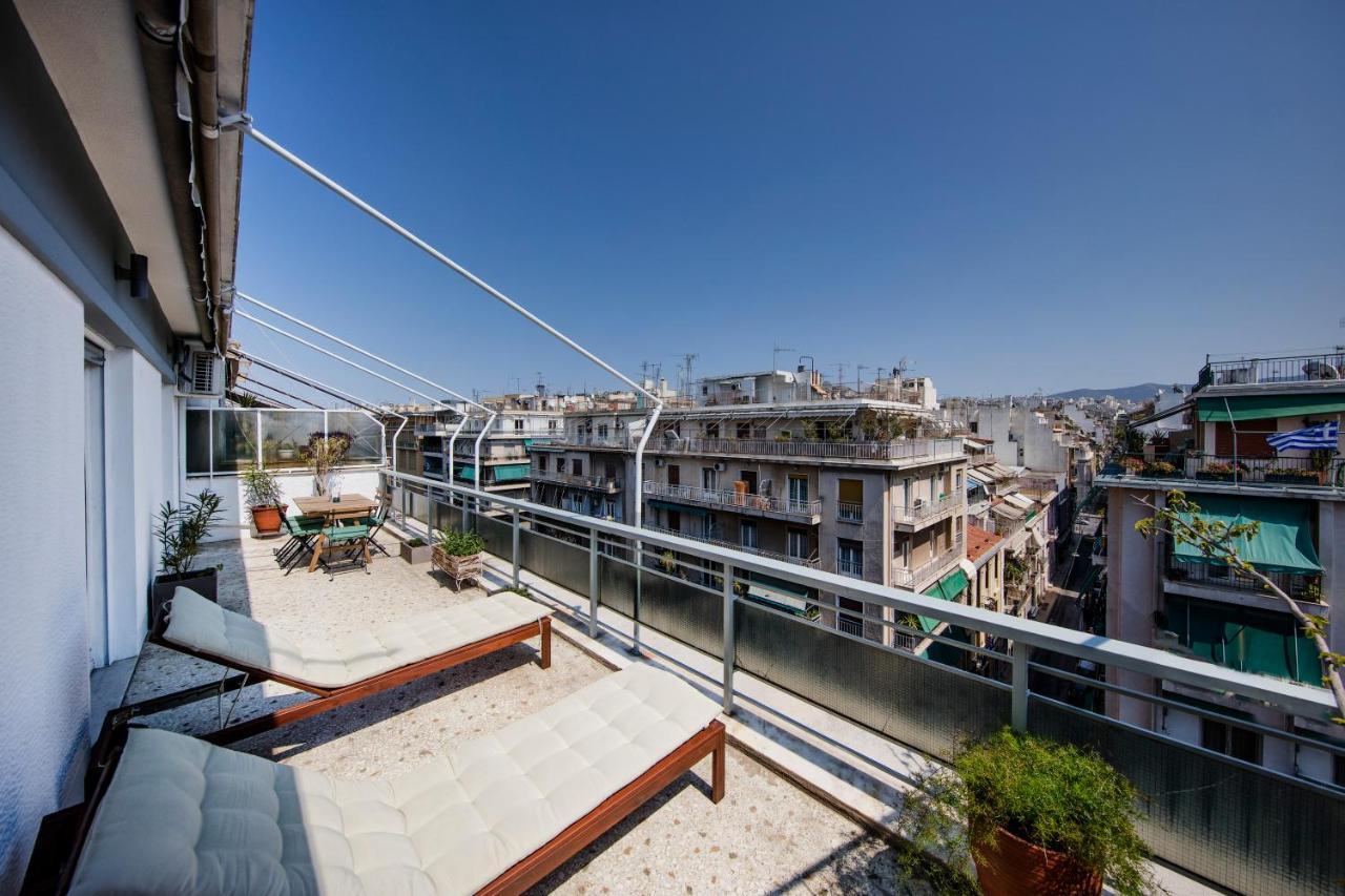 Amazing Penthouse In Athens City Center Esterno foto