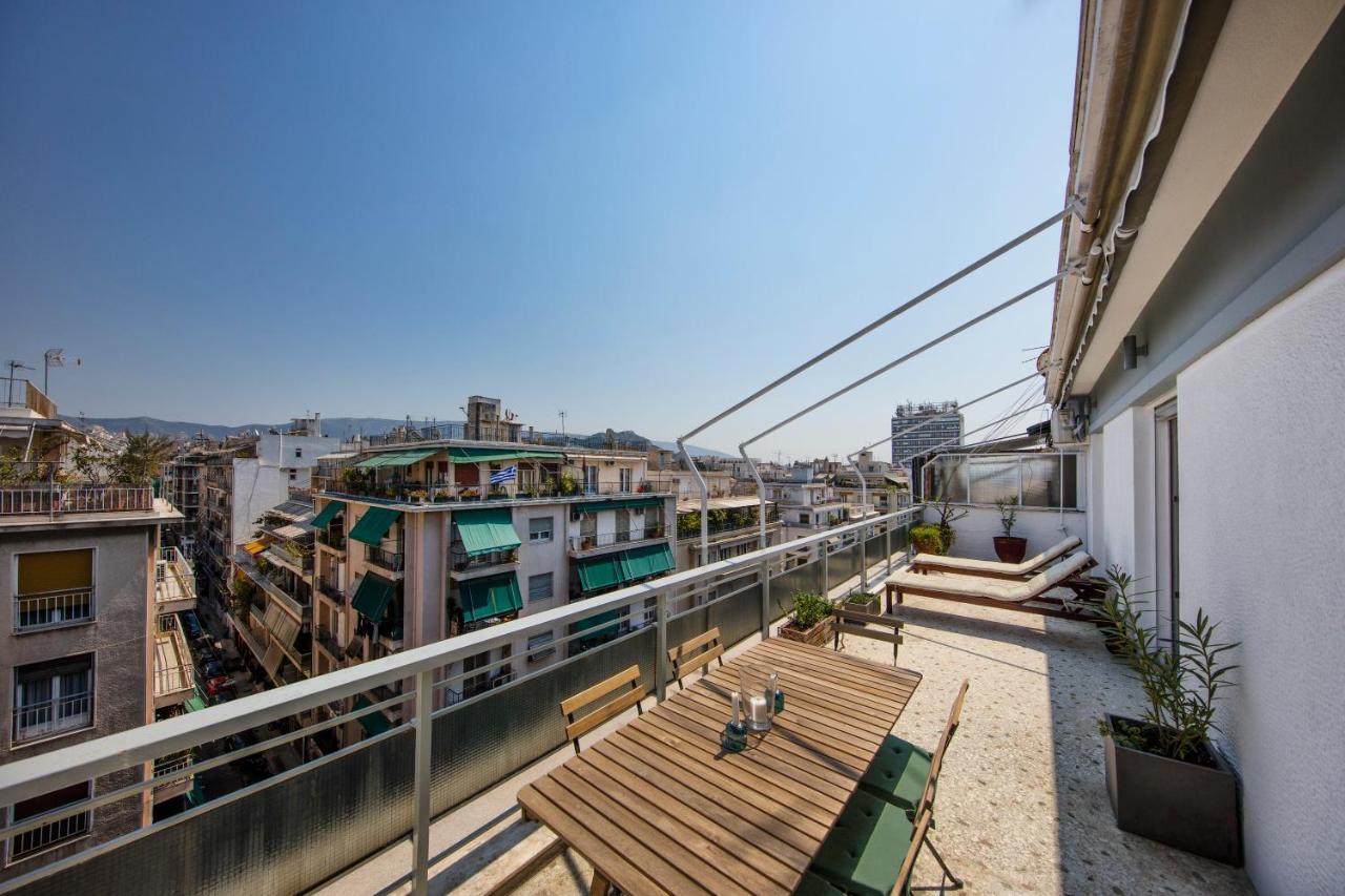 Amazing Penthouse In Athens City Center Esterno foto
